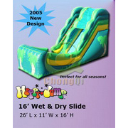 huge inflatable slide